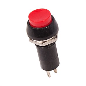 REXANT Выключатель-кнопка 250V 1А (2с) ON-OFF красная (PBS-11А) 36-3030