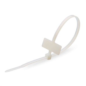 Fortisflex Хомут кабельный КСМ 3х100 нейл. бел. (уп.100шт) 55810