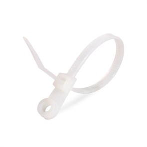 Fortisflex Стяжка нейлоновая КСО 5х220 (бел) (100шт) 80530