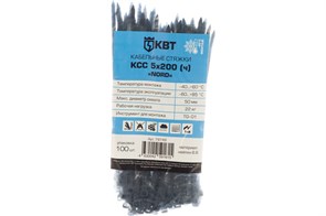 Стяжка кабельная "NORD" 5x200(ч) 79749