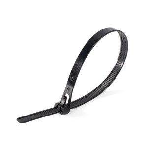 Fortisflex Стяжки нейлоновые разъёмные КСР 7,5*300 (ч) (100шт.) 80146