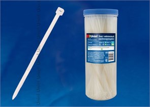 Uniel UCS-S35/120 White 1000 TUBE Хомут нейлоновый, ширина 3,5 мм, длина 120 мм, цвет белый, 1000 шт UCS-S35/120