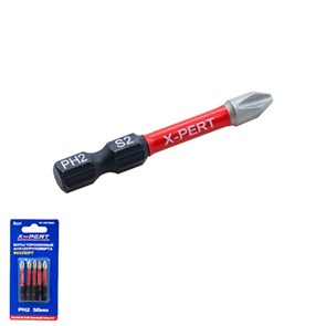 X-PERT Биты торсионные XP-PHT2501 для шуруповерта PH2 50мм XP-PHT2501