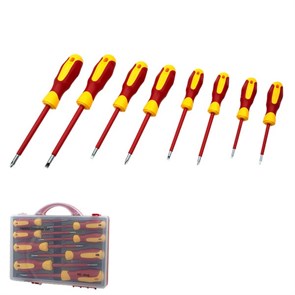 Bits Size Набор диэлектрических отверток Чемодан 8 pcs  NO:3016 SP-61