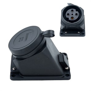 Standart-Luxe Силовая брызгозащитная розетка стационарная IP44 4*32А YK414P