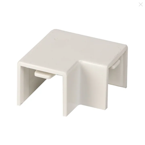 EKF-Plast Поворот 90 гр. 16х16 белый abw-16-16x4