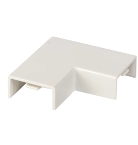 EKF-Plast Поворот 90 гр. 20х10 белый abw-20-10x4