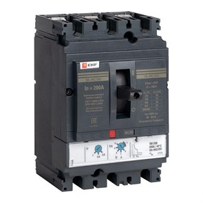 EKF PROxima Выключатель автоматический ВА-99C (Compact NS) 250/200А 3P 45кА mccb99C-250-200