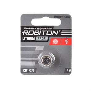 ROBITON Батарейка CR1/3N 3V Lithium 2L76 CR11108 12140