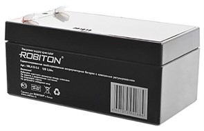 Robiton Аккумулятор 12 В 3,3 А.ч. VRLA 12-3.3