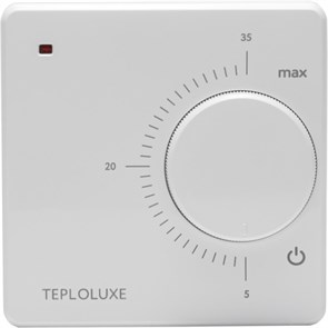ТЕПЛОЛЮКС Терморегулятор LC 001 БЕЛЫЙ 100035595600