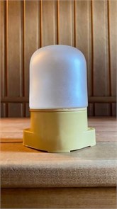 ЛИДЕР Светильник настенный прямой для сауны Е27 230V IP54 (125C max) цвет сосна КС-003