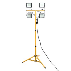 Feron Прожектор на штативе, 4*50W 6400К 220V черный IP65, LL-506 48507