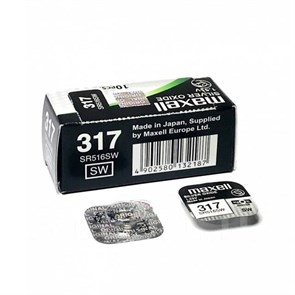 Maxell Батарейка 317 (SR516SW) BL1 132187