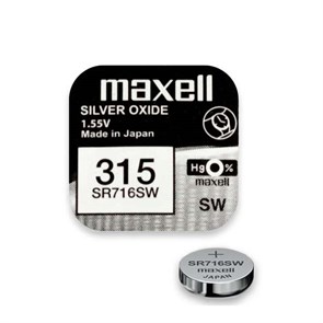 MAXELL Батарейка 315 SR716SW 102647