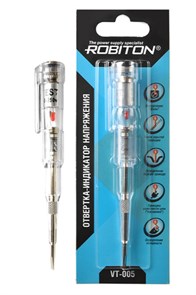 ROBITON Инструмент VT-005 отвертка индикаторная многофункциональная BL1 13179