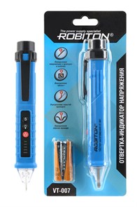 ROBITON Инструмент VT-007 отвертка индикаторная многофункциональная BL1 17162
