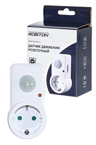 ROBITON Розетка с датчиком движения MS-01 BL1 19601