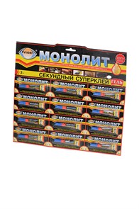 AVIORA Клей МОНОЛИТ 403-202 суперклей-гель секундный (3г) BL12 13444