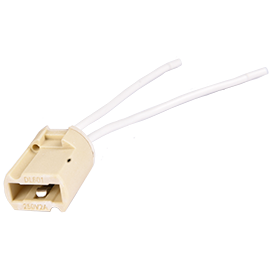 Ecola base G9 патрон керамический с проводами 2*8cm AB09LWEAY