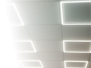 Ecola LED panel панель Рамка с драйвером 40W 220V 4200K Матовая 595x595x16 PFVK40ELC