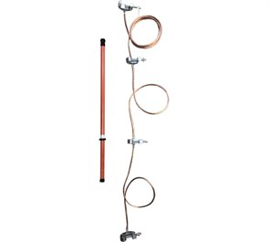 Переносное заземление ЗПП- 35 (сеч.пр.=25мм кв) для РУ 35 кВ ZPP-35-25