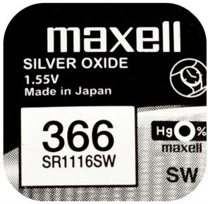 Maxell Батарейка 366 SR1116SW j3RSuWpmjVwdtc5ST3v7j3