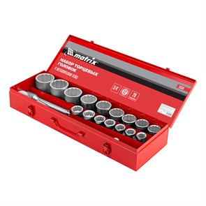 Matrix Набор торцевых головок 3/4
