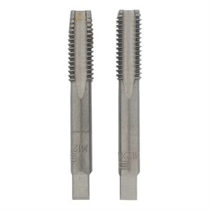 Сибртех Метчик ручной М12 х 1,75 мм, комплект из 2 шт. 76634