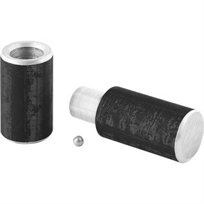 Сибртех (№ 19)Петля гаражная с шаром d 14*90мм, 4 шт., Россия 92001