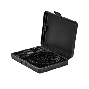 KRANZ Набор кольцевых пил по дереву, 19-127 мм, 16 предметов KR-92-0253