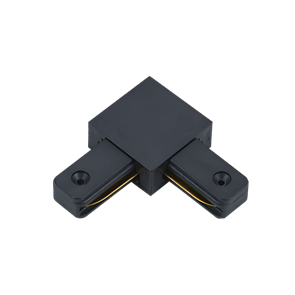 IN HOME Коннектор L-тип LSB-BL для шинопровода SB черный 4690612060460