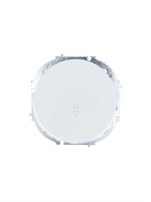 Lezard OSEN Выключатель проходной белый 743-0288-105