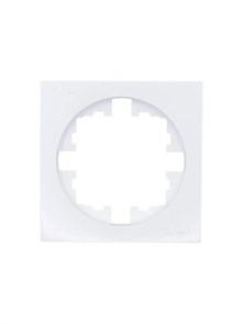 Lezard OSEN Рамка 1-ая б/вст белая 743-0200-146