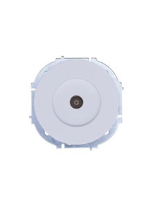 Lezard OSEN Розетка ТВ оконечная белая 743-0288-130