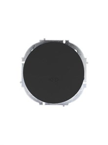 Lezard OSEN Выключатель промежуточный чёрный бархат 743-4288-107