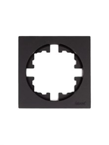 Lezard OSEN Рамка 1-ая б/вст чёрный бархат 743-4200-146