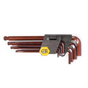 КВТ Набор шестигранных ключей с шаром КШ-9s 82177