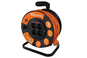 TDM Удлинитель силовой УКз16-004 (IP44 4 места/50м ПВС 3х1,5) УС1-43127 (УС1 430 1101) SQ1301-0543