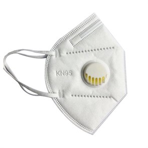 Респиратор KN95 фильтрация FFP2 с клапаном 5985472 GB2626-2006