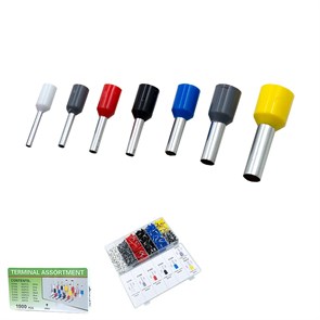 Набор наконечников НШВИ 1900pcs изолированные 0,5-6,0мм2 TERMINAL ASSORTIMENT SP-4