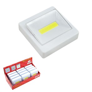 Пушлайт фонарь комнатный клавиша-1 LED-3W HY-806  3хAAA HY-806