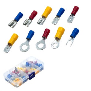 Набор наконечников 120pcs изолированные 10-типов 0,5-6мм2 TERMINAL ASSORTIMENT SP-234