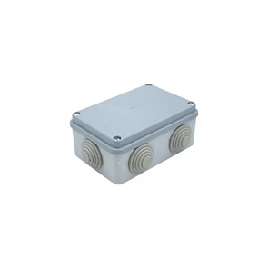 ОП Коробка распаечная 120х80х50мм о/у IP55 6 вводов серая LX SP-04467 SQ-1401-015