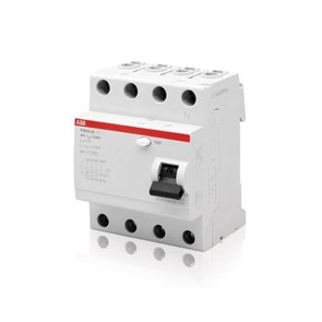ABB Выключатель дифференциального тока (УЗО) 4п 40А 30мА тип AC FH204 2CSF204004R1400
