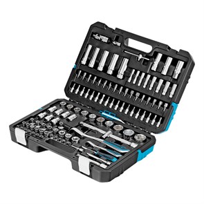 Gross Набор инструментов, 1/4", 1/2", CrV, 120 зубьев, 109 предметов 14155