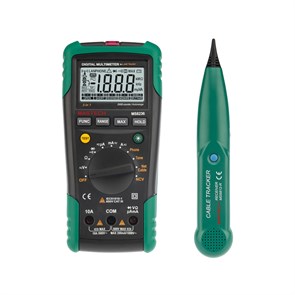 MASCTECH Профессиональный мультиметр-трассоискатель MS8236 13-1223