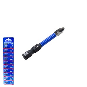 X-PERT Биты торсионные XP-PHT2500 для шуруповерта S2 50mm XP-PHT2500