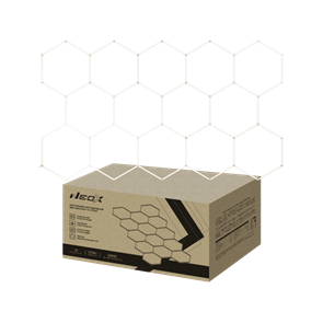 NEOX Светильник светодиодный ДБО-HEXAGON 14С-57065 570Вт 230В 6500К 14 сот 0.5м шнур с вилкой 4027х2325мм 4690612066653