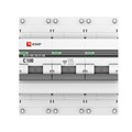 EKF PROxima Выключатель автоматический модульный 3п C 100А 10кА ВА 47-100 mcb47100-3-100C-pro - фото 30464